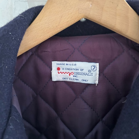 B.Altman. Co Vintage Wool Pea Coat And Newsboy Cap, Fifth Ave New York . Size 7 - Picture 6 of 7